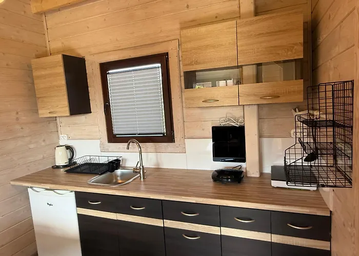 別荘 Lazurowy Brzeg ミエレンコ